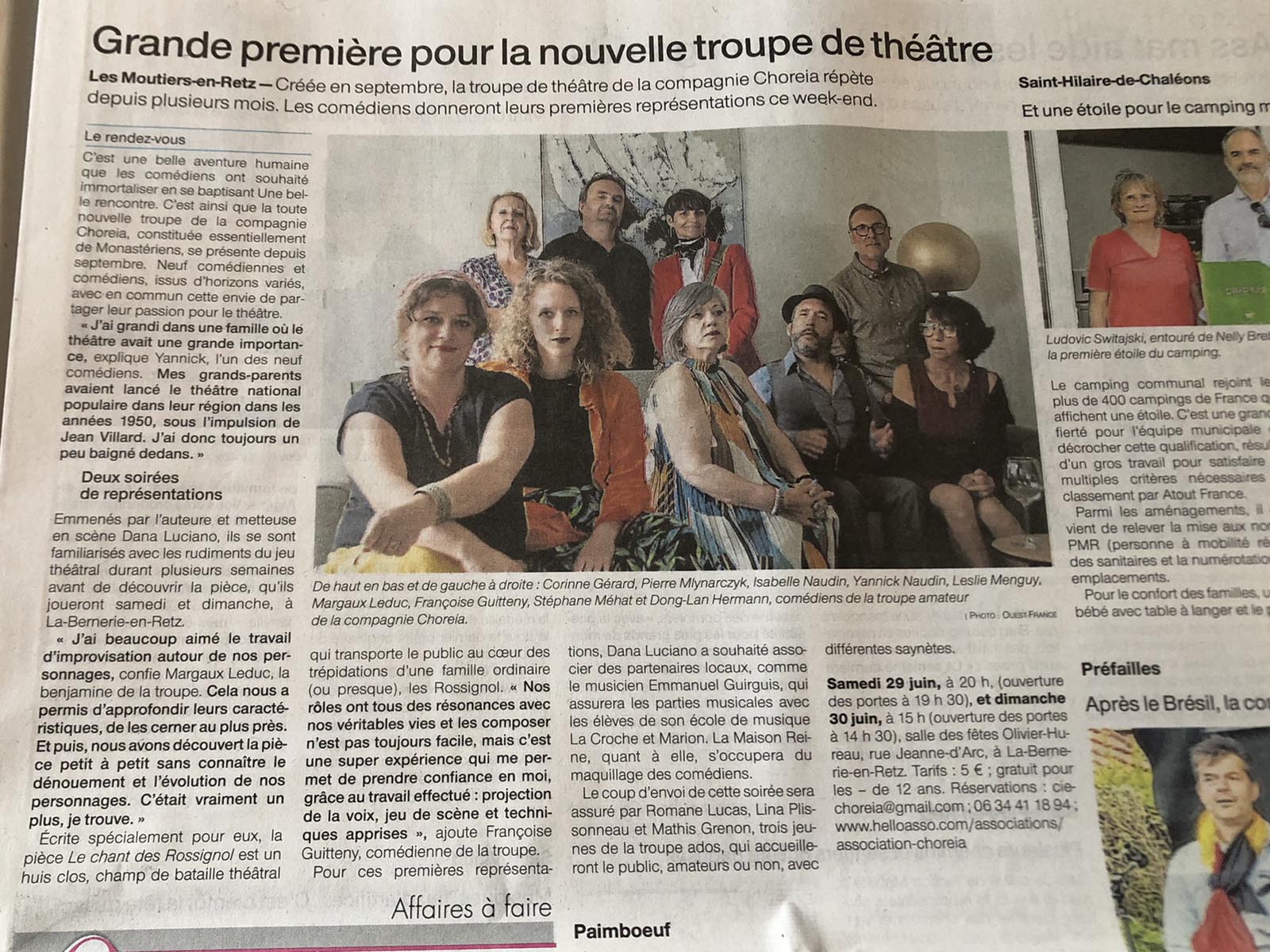Troupe de théâtre 2